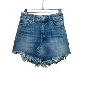 We the Free / Free People Bailey Denim Skirt Womens Size 24 Mini